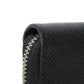 LOUIS VUITTON Long Wallet Purse M30056 Taiga leather (stamped) Noir New LV logo black Zip Around RFID IC chip Taiga Zippy Organizer NM mens Used Authentic
