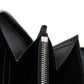 LOUIS VUITTON Long Wallet Purse M30056 Taiga leather (stamped) Noir New LV logo black Zip Around RFID IC chip Taiga Zippy Organizer NM mens Used Authentic