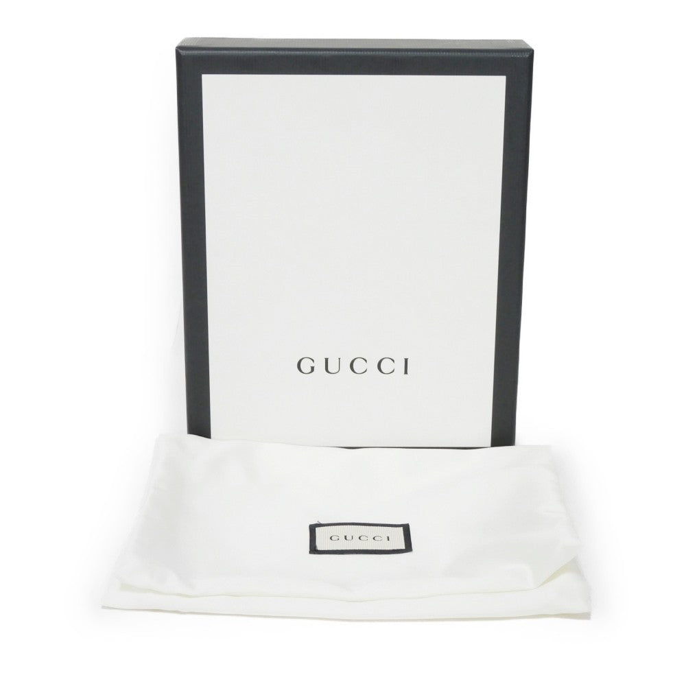 GUCCI Bifold Wallet 625693 DTD1T 5815 Calf leather Wild rose Chevron, in good condition GG Marmont Quilted Compact Chain Wallet Women Used Authentic