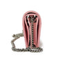 GUCCI Bifold Wallet 625693 DTD1T 5815 Calf leather Wild rose Chevron, in good condition GG Marmont Quilted Compact Chain Wallet Women Used Authentic
