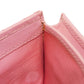 GUCCI Bifold Wallet 625693 DTD1T 5815 Calf leather Wild rose Chevron, in good condition GG Marmont Quilted Compact Chain Wallet Women Used Authentic