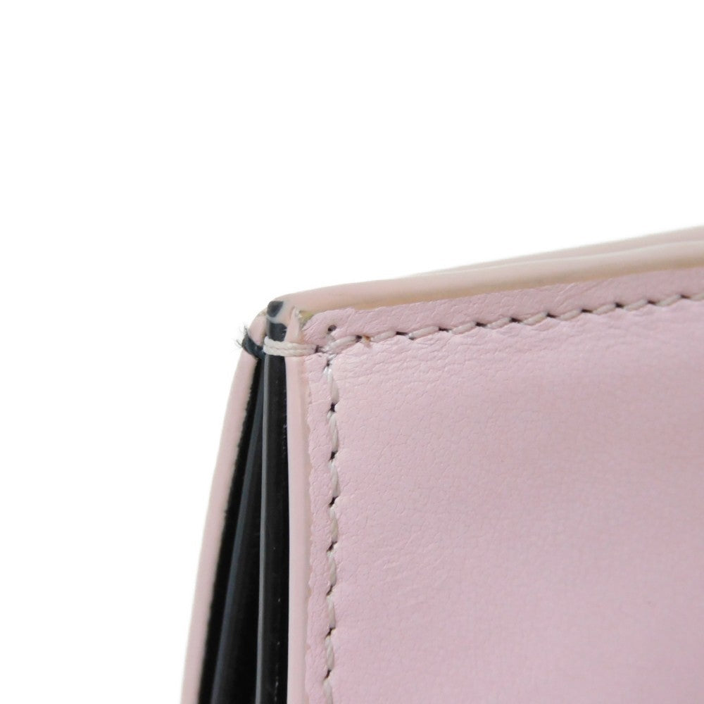 Givenchy Bifold Wallet BB60K8B1K6  Smooth scarf skin blossom pink logo Calfskin pastel Disney 101 Dalmatians Bifold Wallet Women Used Authentic