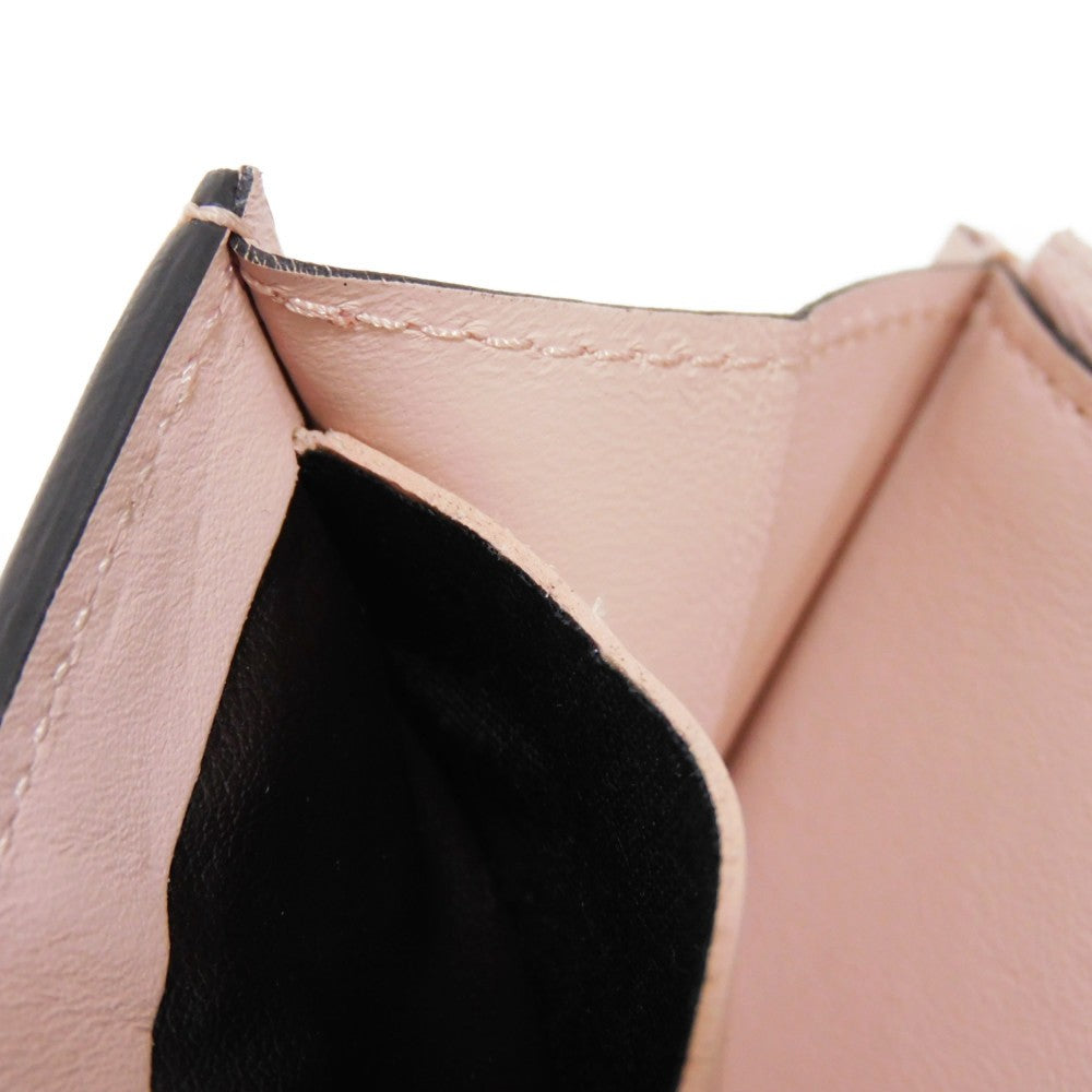 LOUIS VUITTON Long Wallet Purse M60145 Mahina leather (stamped) Magnolia LV Logo Flower Perforation Pink Monogram Mahina Portefeuille Iris mens Used Authentic
