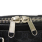 GUCCI Business bag 474135 GG Supreme canvas (polyurethane processing) x Calfskin leather black Handbag logo embossed leather patch GG Supreme Briefcase mens Used Authentic