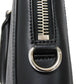 GUCCI Business bag 474135 GG Supreme canvas (polyurethane processing) x Calfskin leather black Handbag logo embossed leather patch GG Supreme Briefcase mens Used Authentic