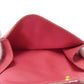 PRADA Tri-fold wallet 1MH021 QWA F0505 Safiano leather (stamped) Peonia Pink RFID logo metal Saffiano Mini Wallet Women Used Authentic