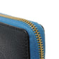 GUCCI Long Wallet Purse 658691 0E8IG 4432 Grain calf leather (embossed) black Calfskin Bicolor Long Zip Wallet Logo embossing Embossed logo mens(Unisex) Used Authentic