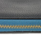 GUCCI Long Wallet Purse 658691 0E8IG 4432 Grain calf leather (embossed) black Calfskin Bicolor Long Zip Wallet Logo embossing Embossed logo mens(Unisex) Used Authentic