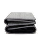 BALENCIAGA Tri-fold wallet 551921 0XV3N 8106 Polyurethane x polyester Silver Glitter Sparkling Black New logo Everyday Mini Wallet unisex(Unisex) Used Authentic