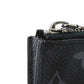LOUIS VUITTON Coin case M63536 Monogram Eclipse canvas x grain leather black L-shaped zipper compact wallet Monogram Eclipse Portemone Jules mens Used Authentic