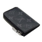 LOUIS VUITTON Coin case M63536 Monogram Eclipse canvas x grain leather black L-shaped zipper compact wallet Monogram Eclipse Portemone Jules mens Used Authentic