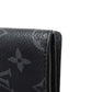 LOUIS VUITTON business bag GI0273 Monogram Eclipse canvas x grain leather Noir Black A4 document case, in good condition Monogram Eclipse Porto Document Frank GM mens Used Authentic