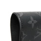 LOUIS VUITTON business bag GI0273 Monogram Eclipse canvas x grain leather Noir Black A4 document case, in good condition Monogram Eclipse Porto Document Frank GM mens Used Authentic
