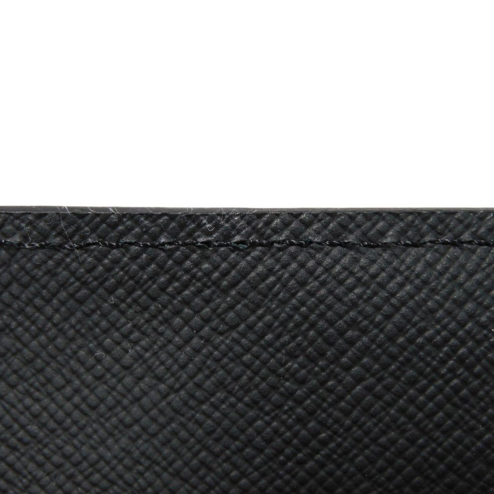 LOUIS VUITTON business bag GI0273 Monogram Eclipse canvas x grain leather Noir Black A4 document case, in good condition Monogram Eclipse Porto Document Frank GM mens Used Authentic