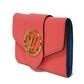 LOUIS VUITTON Tri-fold wallet M69177 Smooth Calfskin Leather Dahlia Smooth Calfskin Blue Bicolor LV circle Portefeuille LV Pont Neuf Compact Rear Women Used Authentic