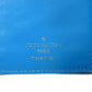 LOUIS VUITTON Tri-fold wallet M69177 Smooth Calfskin Leather Dahlia Smooth Calfskin Blue Bicolor LV circle Portefeuille LV Pont Neuf Compact Rear Women Used Authentic