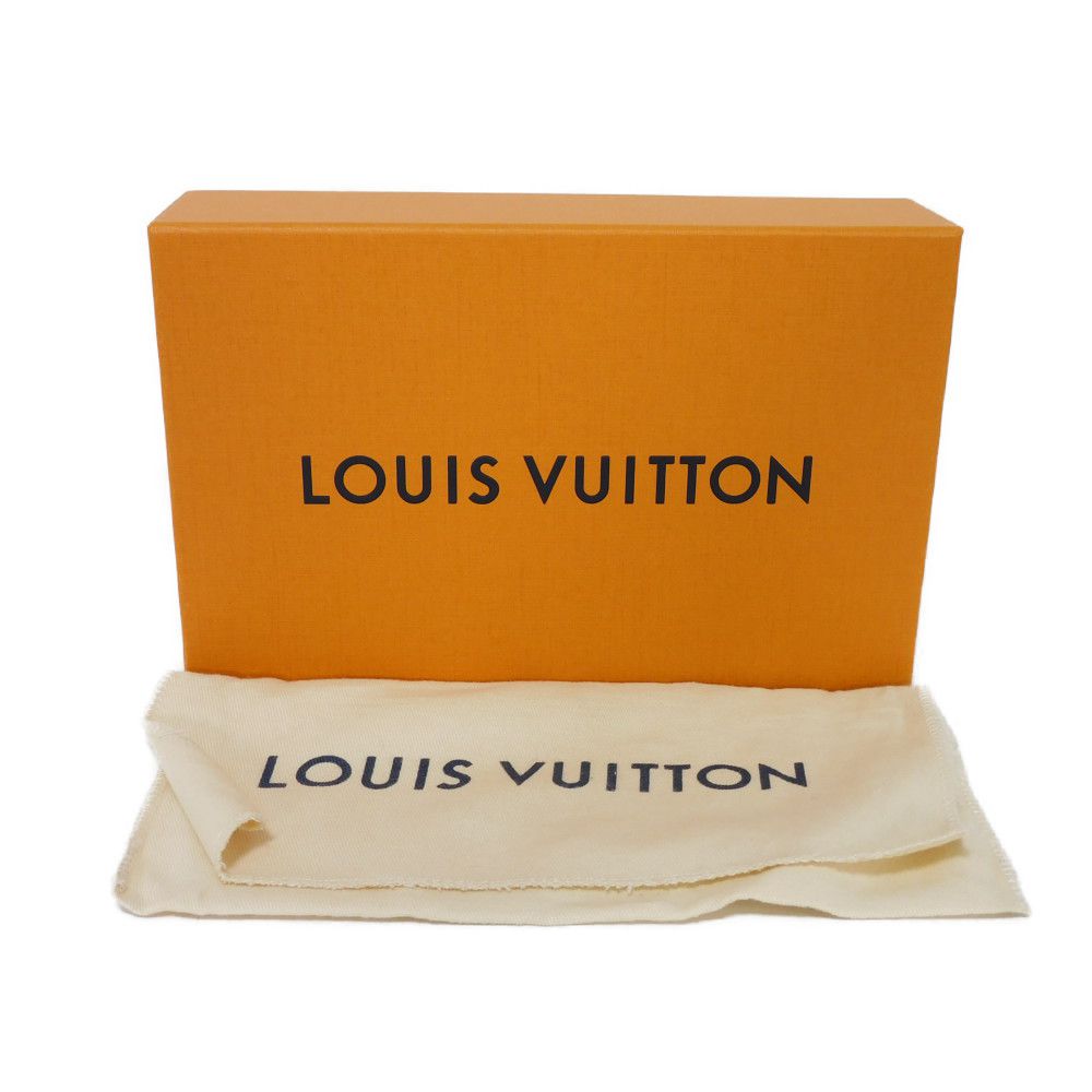 LOUIS VUITTON Long Wallet Purse M61184 Monogram canvas x Calfskin leather Slys LV Logo Flower Brown Red Bifold Wallet Monogram Retiro Portefeuille Sarah unisex(Unisex) Used Authentic
