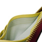 LOEWE Bifold Wallet 109.10.M88 Calfskin Raspberry x Yellow Smooth Calfskin Raspberry Yellow Zip Around anagram square zip wallet unisex(Unisex) Used Authentic