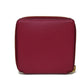 LOEWE Bifold Wallet 109.10.M88 Calfskin Raspberry x Yellow Smooth Calfskin Raspberry Yellow Zip Around anagram square zip wallet unisex(Unisex) Used Authentic