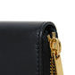 CELINE Long Wallet Purse 10K543DR8.38NO Smooth scarf skin black Current Smooth Calfskin Zip Around Cuir Triomphe Large zip wallet unisex(Unisex) Used Authentic
