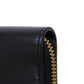 CELINE Long Wallet Purse 10K543DR8.38NO Smooth scarf skin black Current Smooth Calfskin Zip Around Cuir Triomphe Large zip wallet unisex(Unisex) Used Authentic