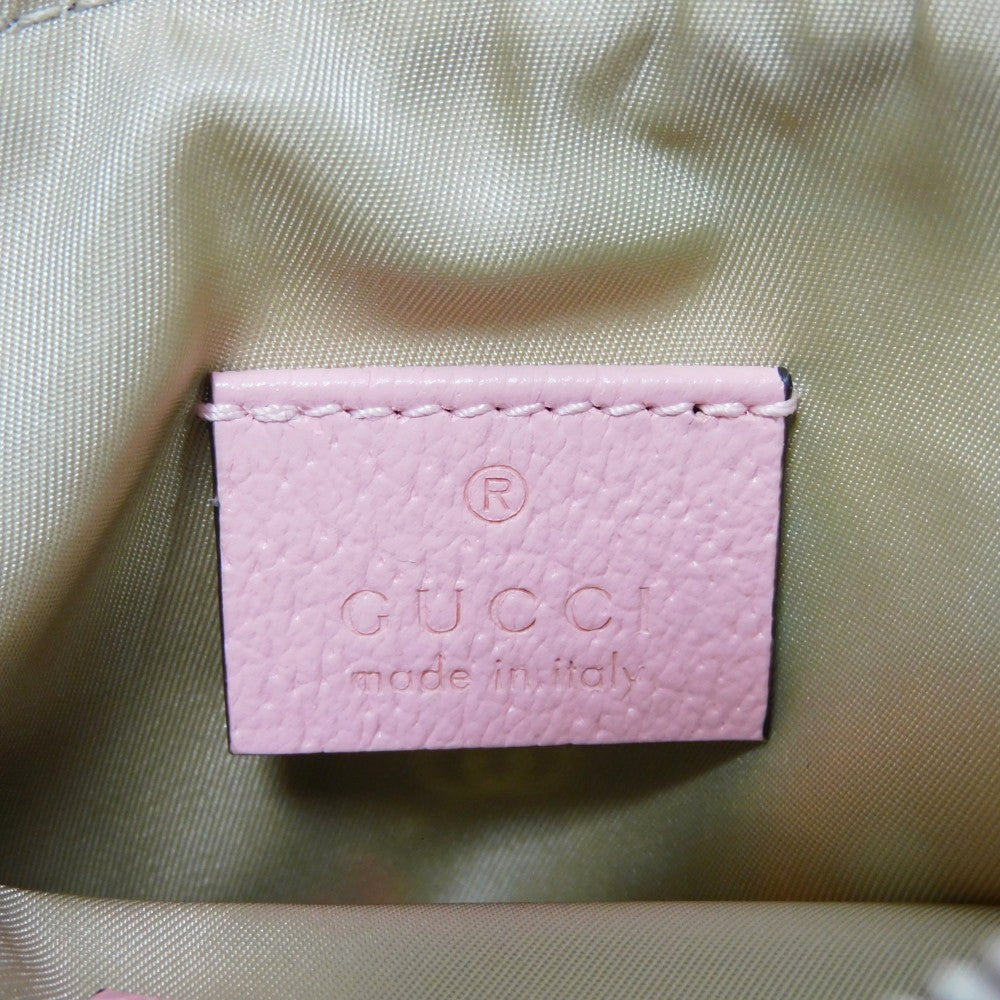 GUCCI Sling bag 650299 Nylon multicolor logo flora flower unused Interlocking G The North Face Waist Pouch unisex(Unisex) Used Authentic
