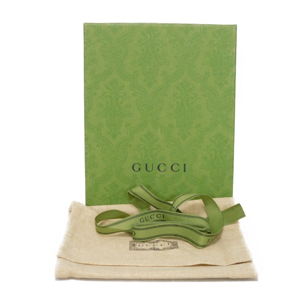 GUCCI Bifold Wallet 725219 UXX0G 6910 Smooth Rubbed pink 2WAY Unused Interlocking G Blondie Medium Chain Wallet Women Used Authentic