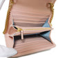 GUCCI Bifold Wallet 725219 UXX0G 6910 Smooth Rubbed pink 2WAY Unused Interlocking G Blondie Medium Chain Wallet Women Used Authentic