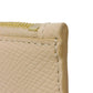 CELINE Coin case 10B683BEL.03ND Grained calfskin (embossed) nude Foil-stamped Calfskin Beige Card Case New logo Compact zipped card holder unisex(Unisex) Used Authentic