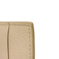 CELINE Coin case 10B683BEL.03ND Grained calfskin (embossed) nude Foil-stamped Calfskin Beige Card Case New logo Compact zipped card holder unisex(Unisex) Used Authentic