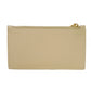 CELINE Coin case 10B683BEL.03ND Grained calfskin (embossed) nude Foil-stamped Calfskin Beige Card Case New logo Compact zipped card holder unisex(Unisex) Used Authentic