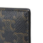 CELINE Coin case 10D882CCP.04LU Triomphe canvas (coating processing) black Foil stamping old style khaki L-shaped zipper wallet New logo Triomphe coin purse unisex(Unisex) Used Authentic