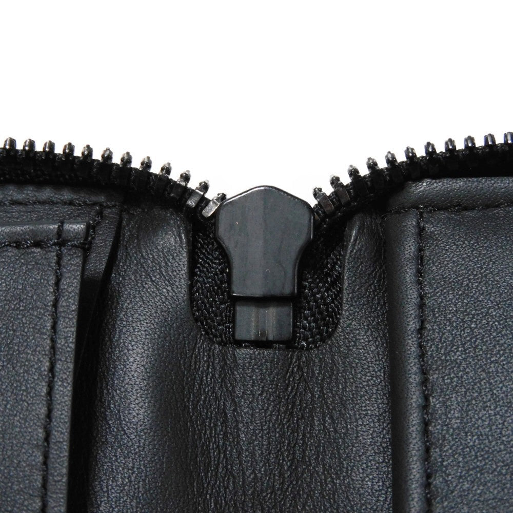 LOUIS VUITTON Long Wallet Purse M69047 Taurillon Clemence leather (monogram embossed) black New Zip Around Current Monogram Zippy Wallet Vertical mens Used Authentic