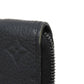 LOUIS VUITTON Long Wallet Purse M69047 Taurillon Clemence leather (monogram embossed) black New Zip Around Current Monogram Zippy Wallet Vertical mens Used Authentic