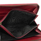 GUCCI Long Wallet Purse 658634 17Q0T 6207 Smooth Calfskin Leather Rosso Ancora Bamboo Smooth Calfskin GG Marmont Diana zip around wallet unisex(Unisex) Used Authentic