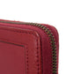 GUCCI Long Wallet Purse 658634 17Q0T 6207 Smooth Calfskin Leather Rosso Ancora Bamboo Smooth Calfskin GG Marmont Diana zip around wallet unisex(Unisex) Used Authentic
