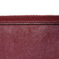 GUCCI Long Wallet Purse 658634 17Q0T 6207 Smooth Calfskin Leather Rosso Ancora Bamboo Smooth Calfskin GG Marmont Diana zip around wallet unisex(Unisex) Used Authentic