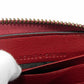 GUCCI Long Wallet Purse 658634 17Q0T 6207 Smooth Calfskin Leather Rosso Ancora Bamboo Smooth Calfskin GG Marmont Diana zip around wallet unisex(Unisex) Used Authentic