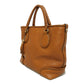 GUCCI Tote Bag 257023 Calf leather Brown G logo tassel charm Marrakech Tote