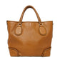 GUCCI Tote Bag 257023 Calf leather Brown G logo tassel charm Marrakech Tote