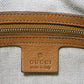 GUCCI Tote Bag 257023 Calf leather Brown G logo tassel charm Marrakech Tote