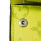 LOUIS VUITTON Tri-fold wallet M67629 Taiga leather x monogram canvas x smooth leather Jonne LV Logo Flower Yellow Taiga Lama Monogram Discovery compact wallet mens Used Authentic