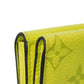 LOUIS VUITTON Tri-fold wallet M67629 Taiga leather x monogram canvas x smooth leather Jonne LV Logo Flower Yellow Taiga Lama Monogram Discovery compact wallet mens Used Authentic