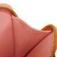 LOUIS VUITTON Bifold Wallet M63965 Smooth Calfskin Leather pink LV logo key padlock heart New Wave Love Rock Portefeuille Compact Zip Women Used Authentic