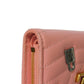 LOUIS VUITTON Bifold Wallet M63965 Smooth Calfskin Leather pink LV logo key padlock heart New Wave Love Rock Portefeuille Compact Zip Women Used Authentic
