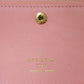 LOUIS VUITTON Bifold Wallet M63965 Smooth Calfskin Leather pink LV logo key padlock heart New Wave Love Rock Portefeuille Compact Zip Women Used Authentic