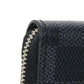 LOUIS VUITTON Coin case N63076 Damier Graffit canvas x grain leather Noir Black New Zip Around RFID Damier Graphite Zip around purse mens Used Authentic
