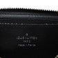 LOUIS VUITTON Coin case N63076 Damier Graffit canvas x grain leather Noir Black New Zip Around RFID Damier Graphite Zip around purse mens Used Authentic