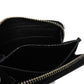 LOUIS VUITTON Coin case N63076 Damier Graffit canvas x grain leather Noir Black New Zip Around RFID Damier Graphite Zip around purse mens Used Authentic