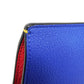FENDI Shoulder Bag 7AS120 E1C  F1H8N Calf leather (embossed) Blue x Yellow x Red Tricolor Pochette Unused FF logo F is forever phone holder unisex(Unisex) Used Authentic